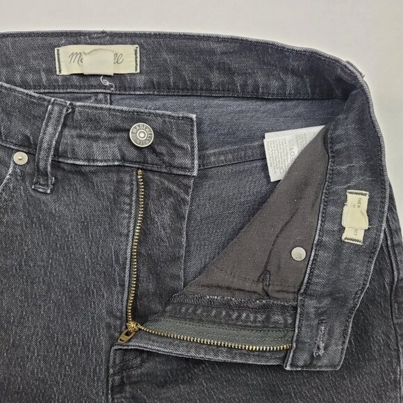 NEW Madewell Men's Size 27 Black "Perfect Vintage" Slim Jeans Size 27 - Picture 4 of 7